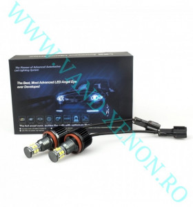 LED Marker BMW H8 12 SMD CREE 120W - Angel Eyes