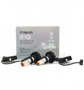Kit LED H8 H9 H11 cu chip-uri LUXEON