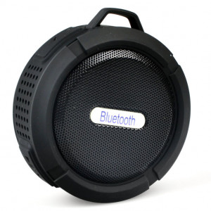 Car kit bluetooth, boxa portabila waterproof Negru