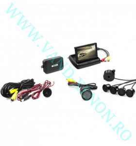 Senzori de parcare cu afisaj si camera Cartech SR2831
