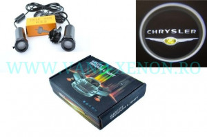 Set proiectoare / Logo montare sub usa 5w CHRYSLER