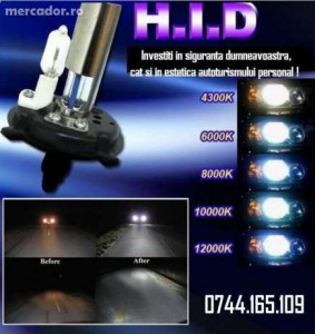 KIT XENON - 55W H1, H3, H4 BI-Xenon, H7, H8, H9, H10, H11, H27 (880), D2S, D2R, HB3 (9005), HB4 (9006)