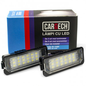 Lampi numar dedicate cu led Volkswagen Golf 4/5/6/7