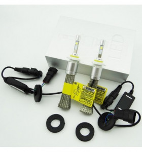 Kit LED CREE N9 80w 9600 lm H1 H7 H11 fara radiator cu racire prin cupru