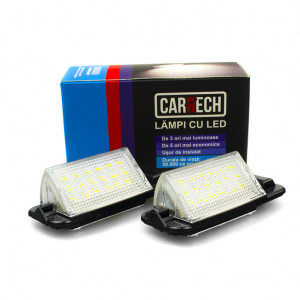 Lampi numar dedicate cu led BMW E36 (92-98)