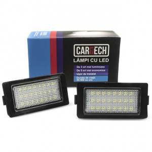 Lampi numar dedicate cu led BMW E38