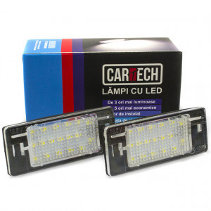 Lampi numar dedicate cu led Opel Vectra C, Astra J, Insignia