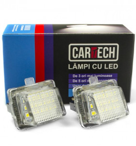 Lampi numar dedicate cu led Mercedes Benz W204