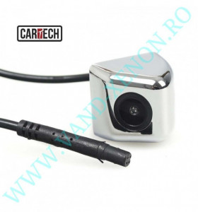 Senzori de parcare cu afisaj in oglinda si camera Cartech SM606