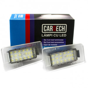 Lampi numar dedicate cu led Hyundai, Kia