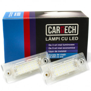 Lampi numar dedicate cu led Volkswagen Touran 09