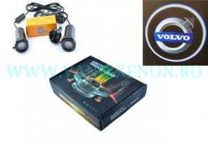 Set proiectoare / Logo montare sub usa 5w Volvo