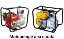 Motopompe apa curata
