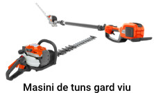 Masini de tuns gard viu