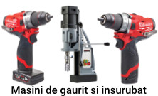 Masini de gaurit si insurubat