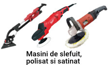 Masini de slefuit, polisat si satinat