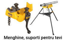 Menghine, suporti pentru tevi