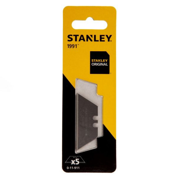 Set 5 lame trapezoidale cutter Stanley 1991, 0-11-911