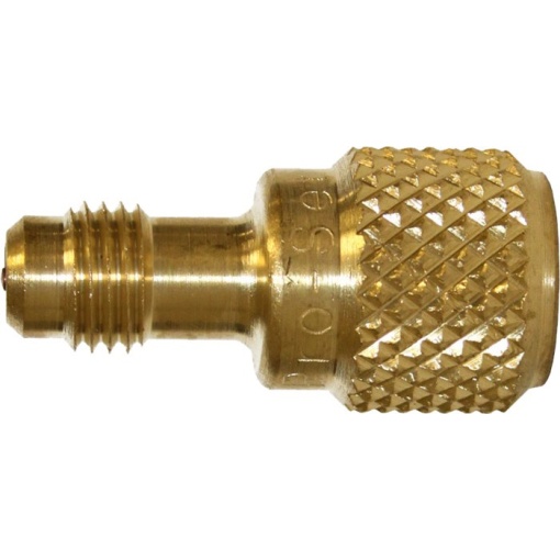 Adaptor baterie R410a F 1/4"SAE7/16”-20UNF x M 1/4"SAE1/2"- 20UNF