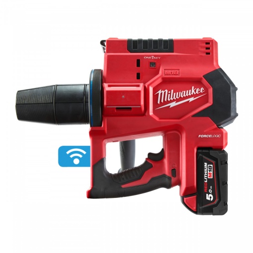 Dispozitiv hidraulic pentru expandat țevi UPONOR™ Q&E M18™ ONE-KEY™ FORCE LOGIC™ M18 ONEBLPXPL-502C, echipat, 2 baterii, incarcator, valiza