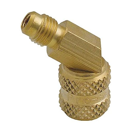 Adaptor baterie R410a M 1/4"SAE7/16”-20UNF x F 1/4"SAE1/2"- 20UNF