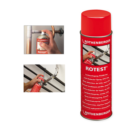 Spray pentru detectat scapari gaze tip ROTEST 400 ml