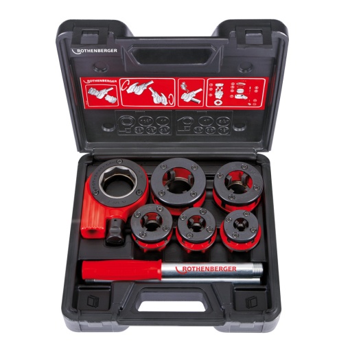 Set clupa de filetat SUPER CUT 3/8-1/2-3/4-1-1.1/4"