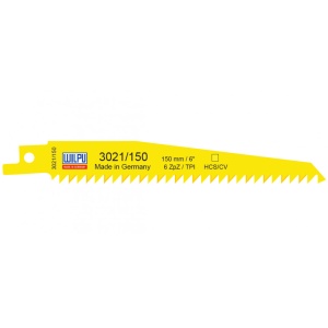 3021/150 Panza HCS/CV pentru fierastrau sabie, pentru lemn / 5 bucati, DIM 150 x 19 x 1.27 mm