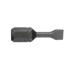 Bit TORSION 1/4" DIN/ISO 1173 Forma C 6,3 - profil lat, DIM 0,8x5,5, L 25 mm