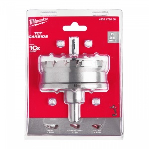 Carote oțel inoxidabil TCT 85 mm