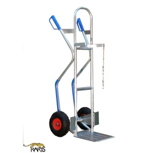 Carucior din aluminiu pentru o butelie