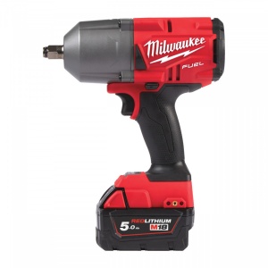 Cheie cu impact 1/2" Milwaukee M18 FUEL FHIWF12-502X, cuplu 1898 Nm, livrata cu acumulatori, valiza