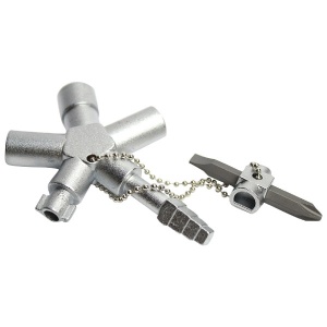 Cheie universala pentru panouri, DIM 65x65x17 mm