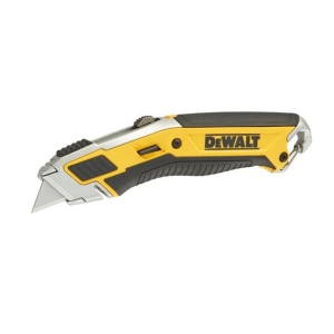 Cutter utilitar cu lama retractabila Dewalt DWHT0-10295, 178 mm, 5 lame trapezoidale