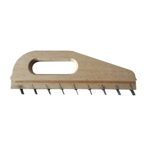 Drișcă cu lame netede pentru zidar - 30×10