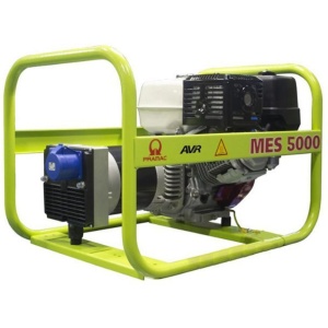 Generator de curent pe benzina PRAMAC MES5000T_AVR, portabil, trifazat, 6.3 kVA, modul AVR