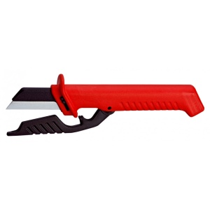 KNIPEX 98 56 Cuțit de tăiat cabluri cu lamă înlocuibilă 190 mm