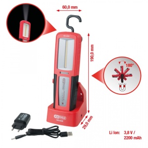Lampa de mana, KS TOOLS perfectLight, 500 lumeni