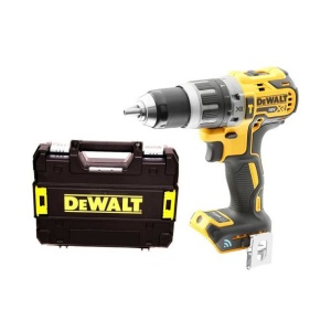 Masina de gaurit si insurubat compatibila cu acumulatori Dewalt DCD792NT, 18V, cuplu maxim 70 Nm, valiza de transport, Tool Connect