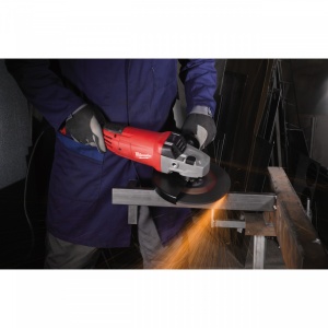 Polizor unghiular 220 V Milwaukee AG 22-230DMS, disc 230 mm, 2200 W, alimentare Retea 220-240 V