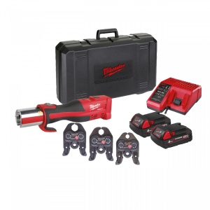 Presă compactă, cu motor fără perii M18™ FORCE LOGIC™ M18 BLHPT-202C M-SET ( KIT: 2 x M18 B2 Acumulator, M12-18 C Încarcător, Kitbox)