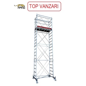Schele , profesionale, mobile, din otel, suprafata podina 1.6x0.7m, Hlucrumax: 4.5-13.5m, tip S1.6