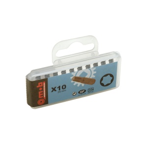 Set 10 bituri pentru locas Torx 1/4” - TX6