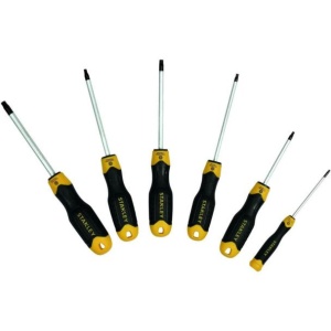 Set 6 surubelnite torx cu maner moale Stanley STMT1-74182, in modul pentru sertare