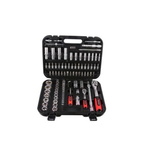 Set chei tubulare 94 piese cu clichet Kreator KRT500119, prindere patrat 1/2" si 1/4”