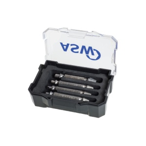 Set extractoare suruburi rupte 4 piese