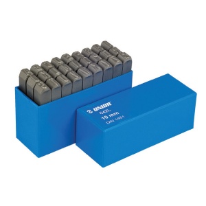 Set poansoane litere mari 10 mm