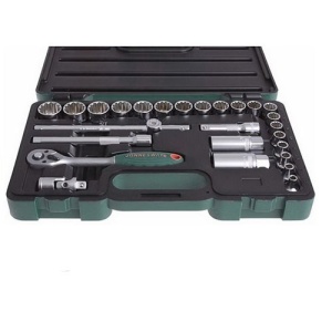 Set tubulare 6-24 mm 3/8" cutie, 26 piese