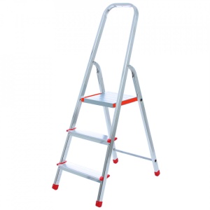 STR0103 Scara aluminiu 3 trepte, 111cm pentru interior