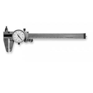 Subler de 150 mm cu ceas precizie 0,01mm - Scala